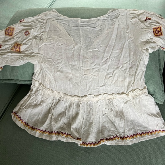 Petal & Pup Linen Shirt (size: 8) - Picture 4 of 5